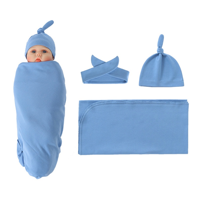 Chăn Quấn Em Bé Thiết Kế Thắt Nút Độc Đáo