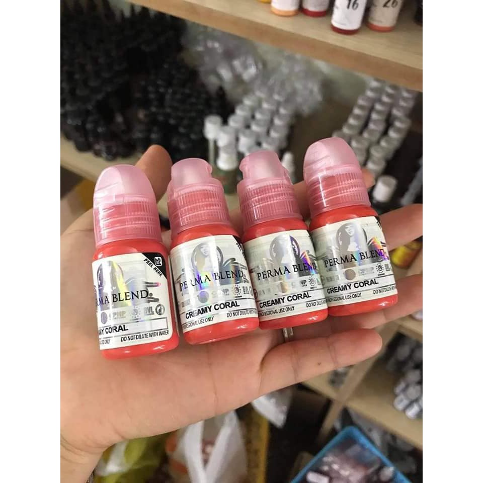 Mực Perma Hồng San Hô - Mực Perma Blend chính hãng