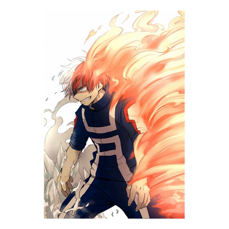 Tmdbyx Poster Dán Tường Trang Trí In Hình Nhân Vật Phim My Hero Academia Chất Lượng Cao