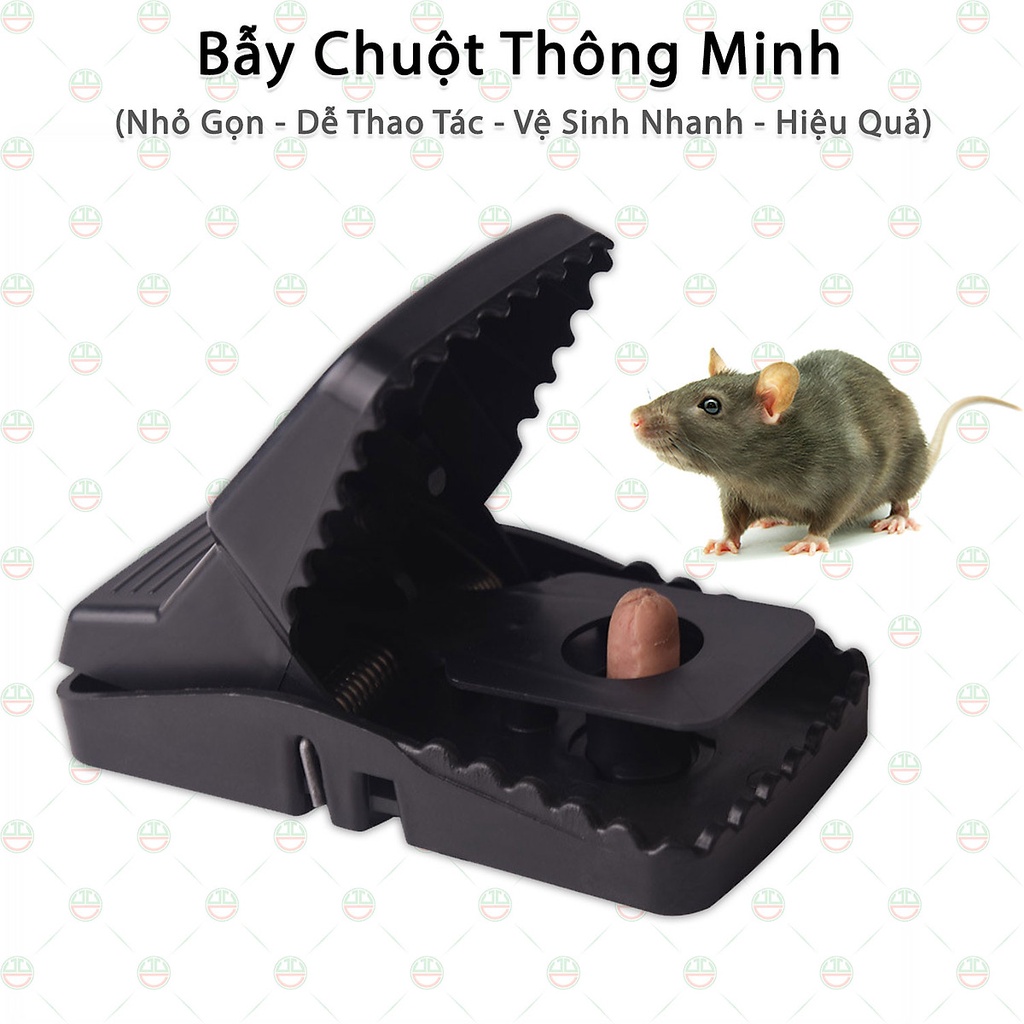 COMBO 3 BẪY CHUỘT ĐEN THÔNG MINH - Dễ sử dụng, Hiệu quả Cao - Bẫy Chuột - Bắt Chuột