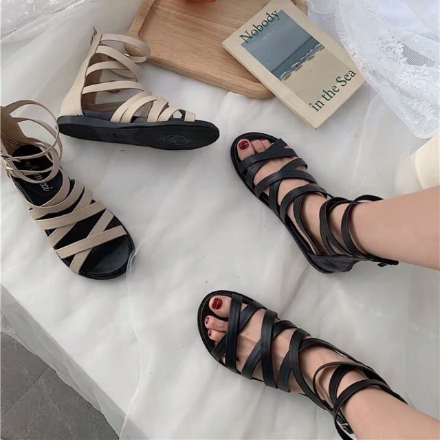 Sandal chiến binh vatia sau gót ulzzang [ ORDER ]