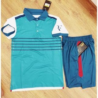 Bộ thể thao nam, Đồ bộ thể thao nam, áo tennis, cầu lông Chuẩn thi đấu - Chất vải Thái cao cấp, thấm hút tốt