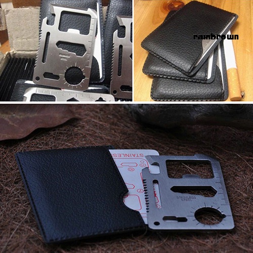 Bộ dụng cụ sinh tồn đa năng 11 trong 1 kèm túi đựng