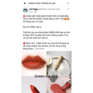 Son hữu cơ Kiko Pháp