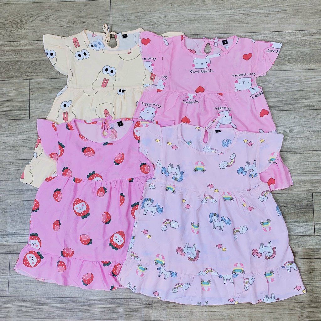 Bộ bé gái lanh lụa size nhỡ 18-28kg XHN928