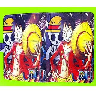 Bao da bàn phím điện thoại Android có dây hình LUFFY ONEPIECE