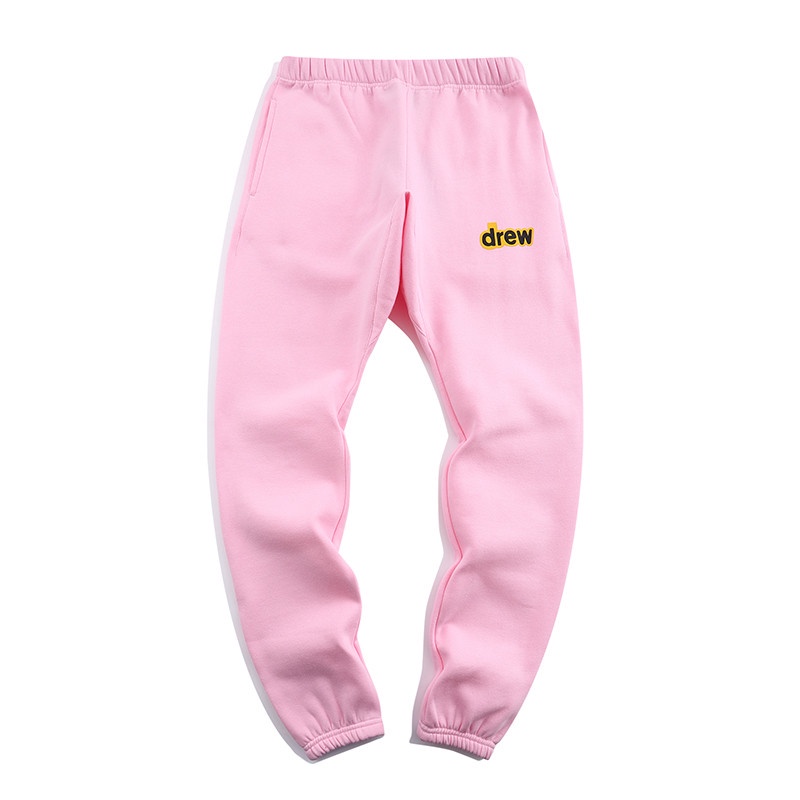 Quần dài thể thao DREW lưng thun vải cotton cho nam và nữ với 7 màu tùy chọn