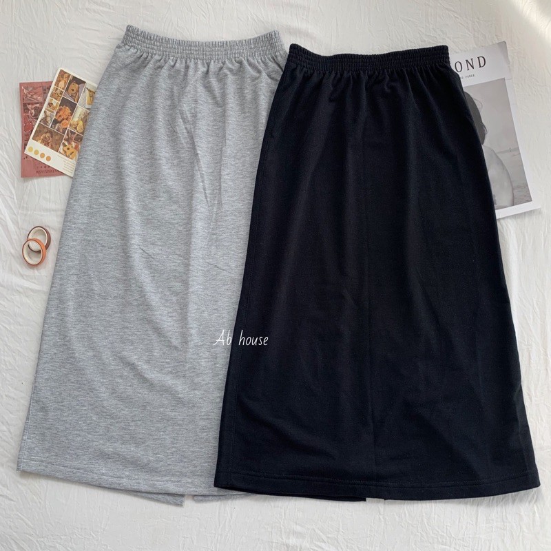 Chân Váy Trơn Xẻ Sau (Ảnh Thật/Có Sẵn) | BigBuy360 - bigbuy360.vn