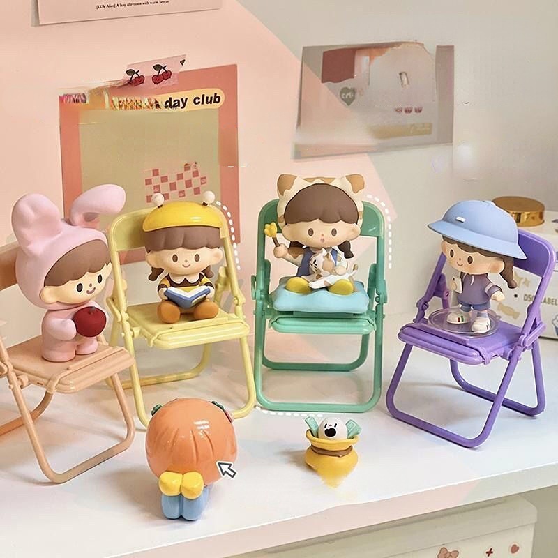 Giá Đỡ Điện Thoại Có Thể Gấp Gọn Hình Bánh Macaron Đáng Yêu