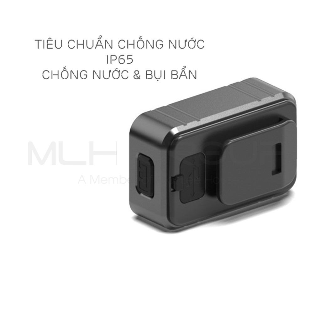 Đèn Led Đuôi Xe Đạp 100Lumens 4 Chế Độ Đèn Phanh Cảm Biến Gia Tốc Thông Minh Sạc USB Chống Nước/ Bụi Bẩn Cho Xe Đạp MLH