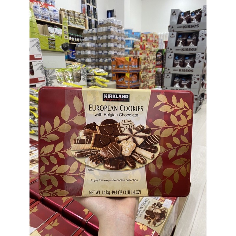 [USA]Bánh Chocolate European Cookies 1,4kg Mỹ
