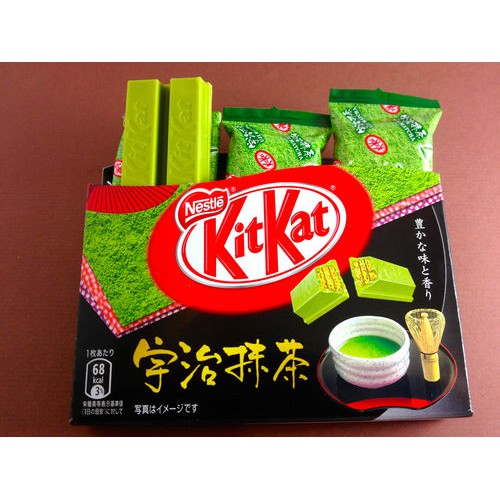 Kitkat socola vị trà xanh gói 8 thanh x17g