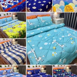 Set 5 món chăn phao ga gối