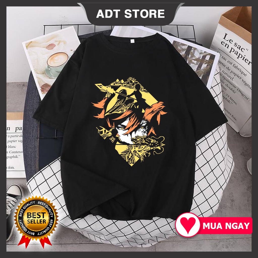 NEW🔥 Áo Phông Genshin Impact Premium Design Zhongli mẫu mới cực chât