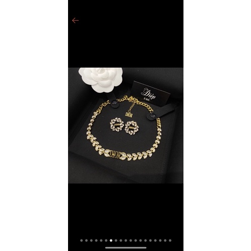 Chocker vòng cổ hiệu sang chảnh đá VTT4545 ảnh thật hàng có sẵn