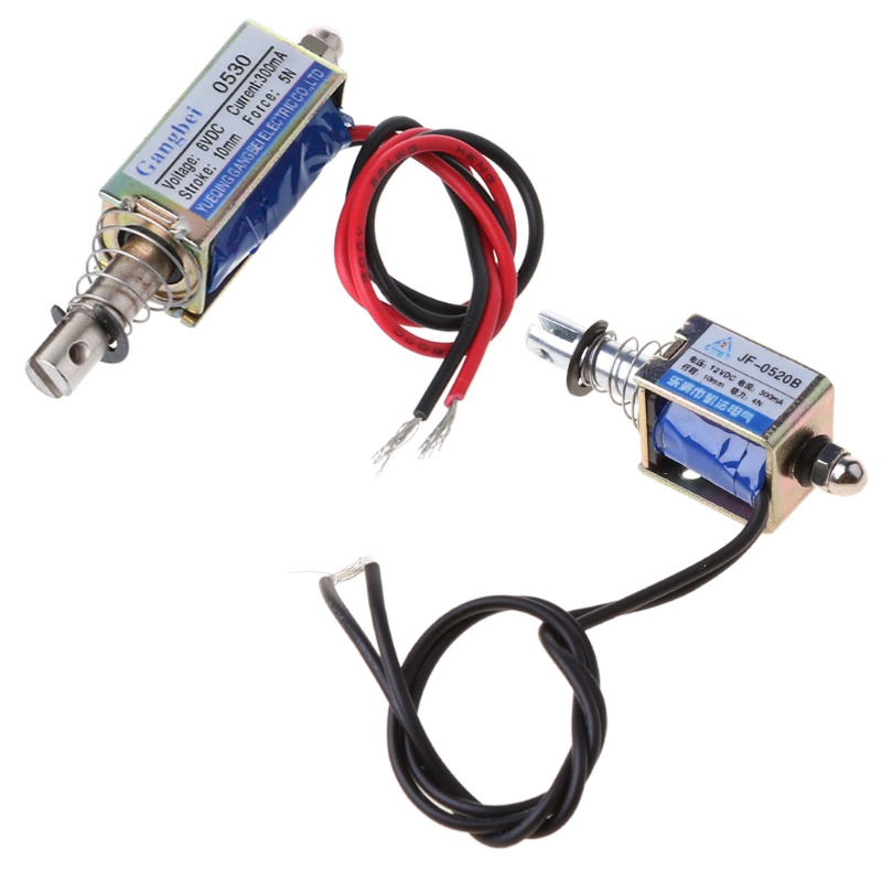 Nam châm điện từ Jf-0530B Dc 6v 12v Gangbei-0530B