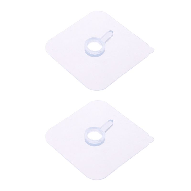 Bộ 2 Giá Đỡ Móc Treo Đồ Dán Tường Tự Dính Chắc Chắn