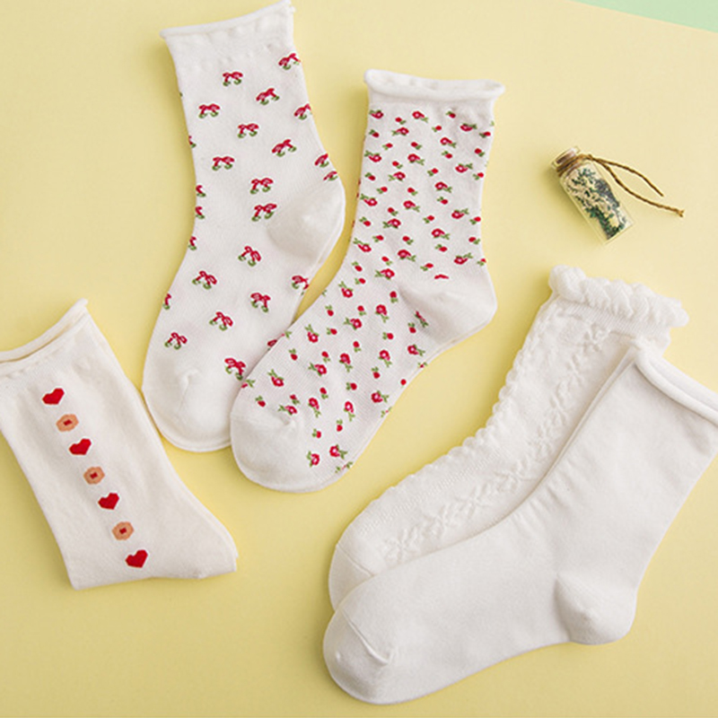 Tất Nữ Mềm Mại Co Giãn Đáng Yêu