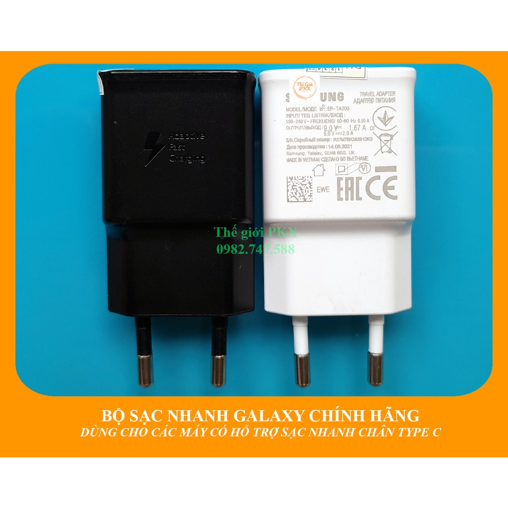 Bộ củ sạc nhanh Galaxy A52S A52 A51 A50S A50 A32 A31 A30 A22 A21S A21...zin hãng