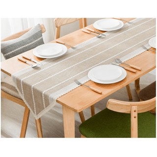 KHĂN RUNNER ĐẸP LAN DECOR TBR265 THÊU HÀNG TRÁI TIM KEM