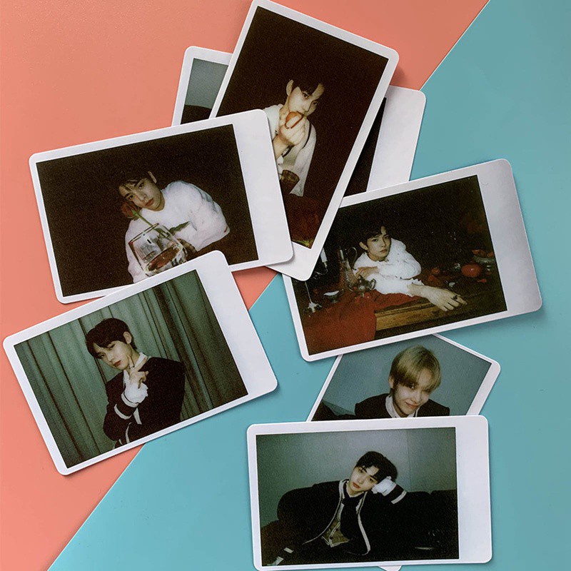 Set 7 Tấm Ảnh Thẻ Tên Các Thành Viên Nhóm Enhypen 2021