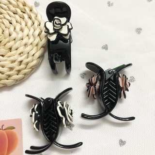 [Hàng cao cấp] Kẹp tóc càng cua đính hoa 3 răng