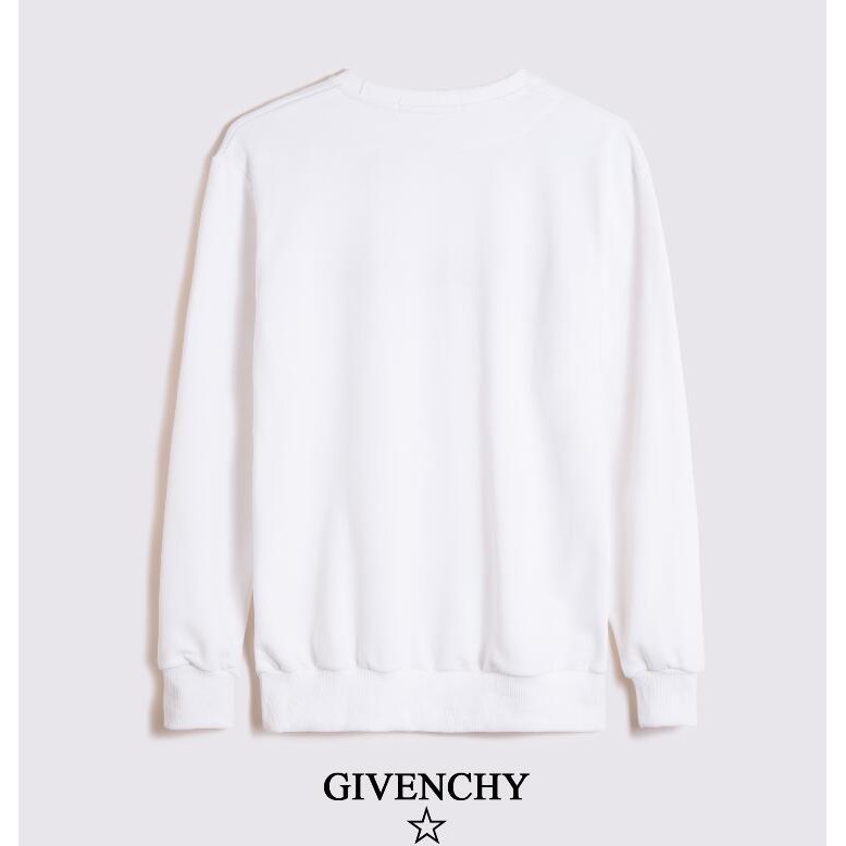 Áo Sweater Cotton Cổ Tròn Thêu Logo Givenchy Thời Trang Cho Nam Và Nữ