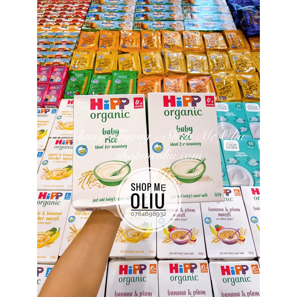 Bột ăn dặm Hipp Organic hữu cơ sạch cho bé từ 4 tháng tuổi