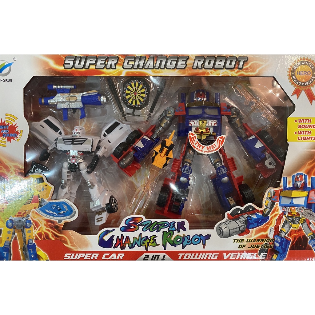 Robot siêu thay đổi biến hình xe - set 3-2