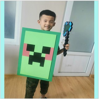 Khiên Creeper Minecraft