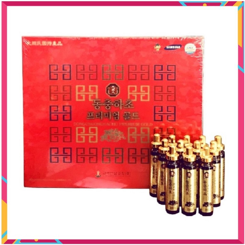 [ Hàng Chính Hãng ] Nước Đông Trùng Hạ Thảo Hàn Quốc, Hộp Đỏ 20 Ống * 20ml, Giúp Bồi Bổ Nâng Cao Sức Khỏe