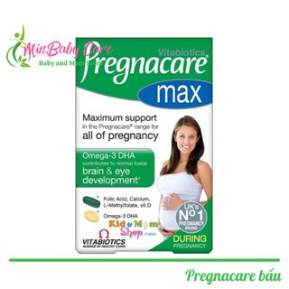 [ Chính Hãng ] Vitamin Bầu Pregnacare Max 84viên