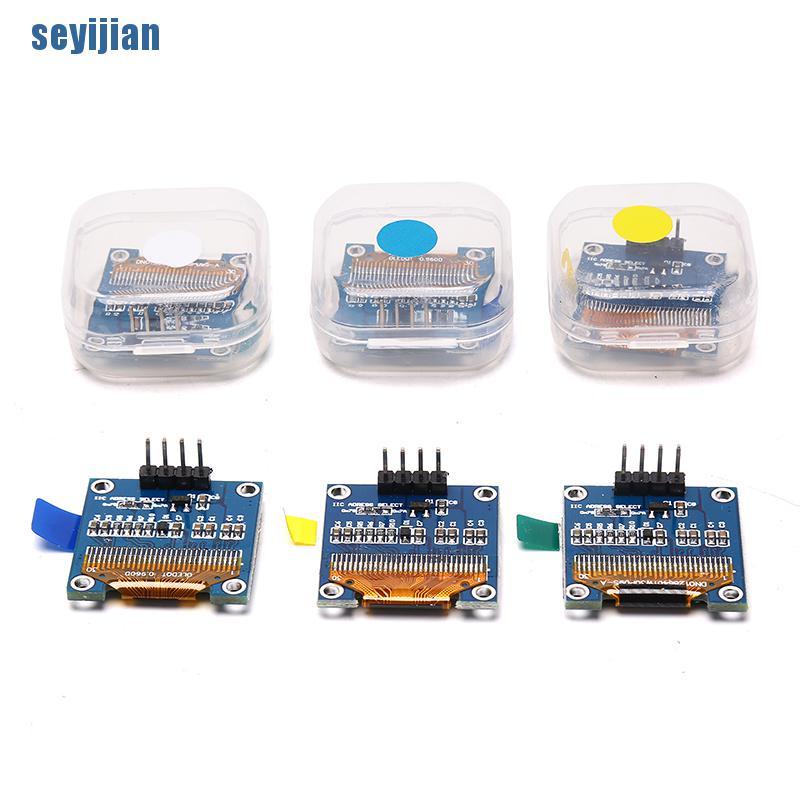 [SEYI] 0.96 inch IIC Serial White Blue OLED Display Module 128X64 I2C LCD GBNX