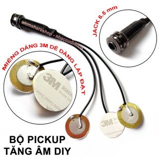 Bộ Pickup tăng âm DIY tự mình làm một cây đàn kalimba, guitar ưng ý