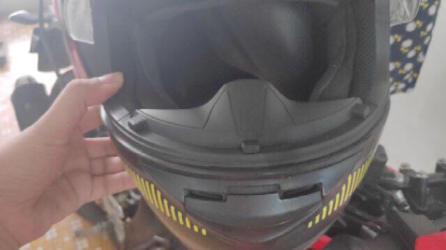 Chụp mũi mũ full face HJC Cool , HJC CL-Y