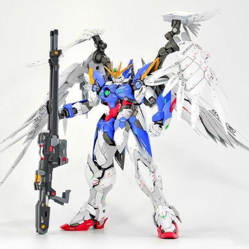 [Có Sẵn - HỎA TỐC]  Wing zero Mô Hình Lắp Ráp Gundam MG 8820 HiRM Wing Zero Daban tặng kèm action base