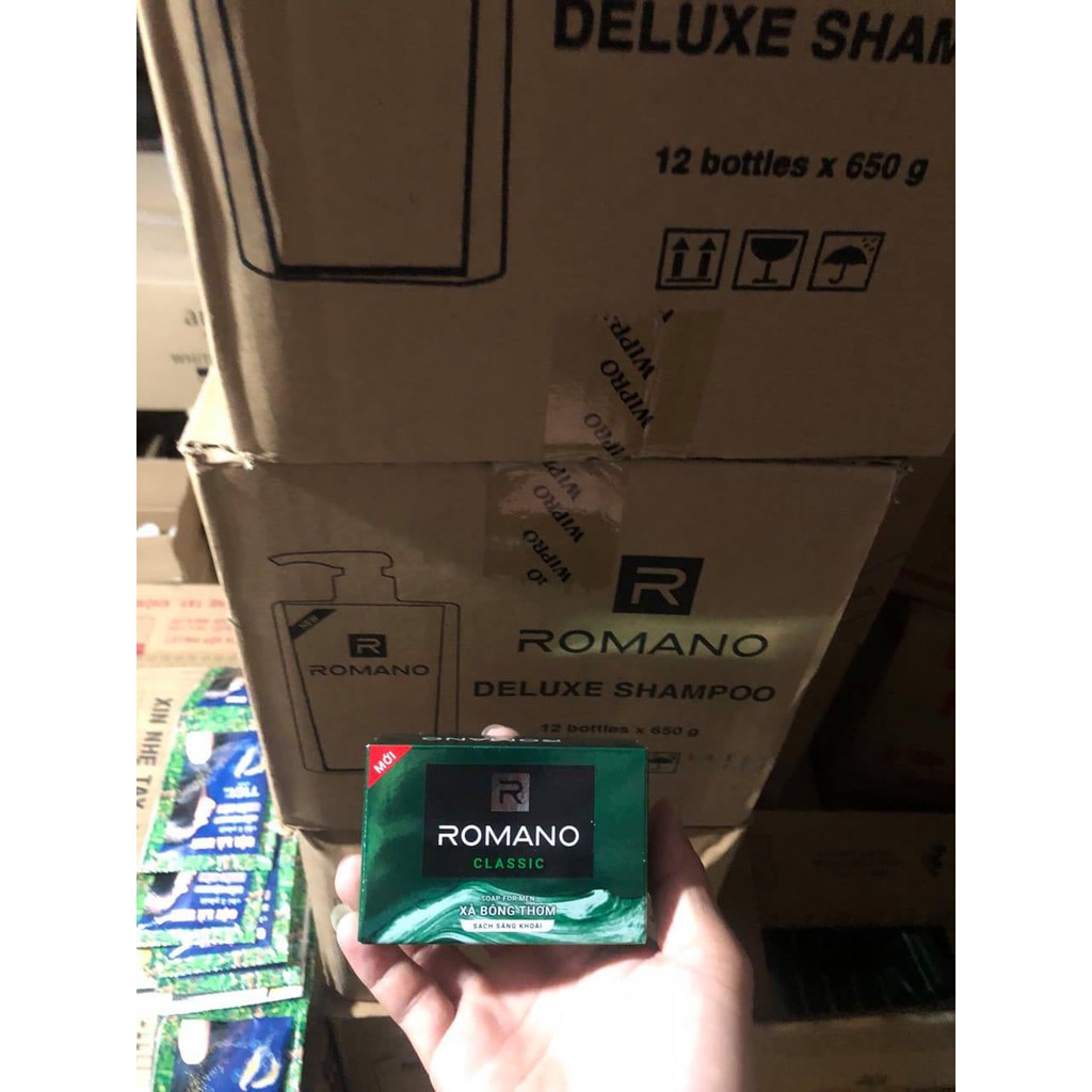 Xà bông cục Romano Classic 90g