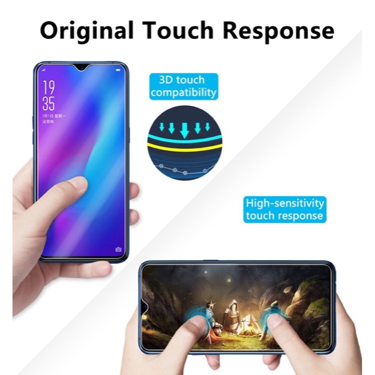 Miếng Dán Kính Cường Lực Cho Oppo R17 Pro - Trong Suốt