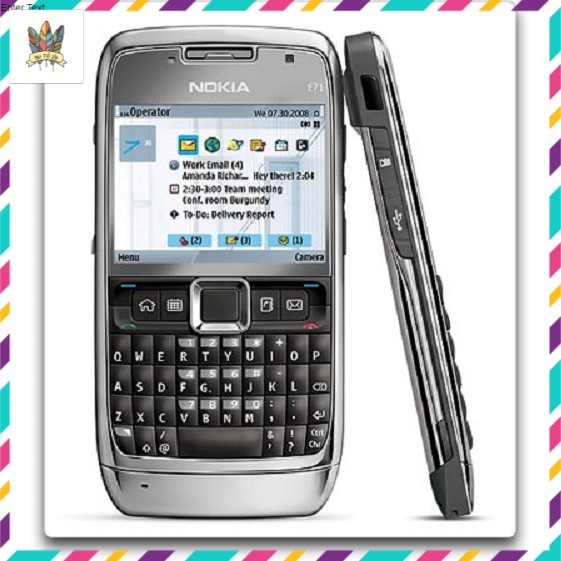 Điện Thoại NOKIA E71 Chính Hãng Bảo Hành 12 Tháng