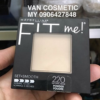 Phấn Phủ  Fit Me Matte + Poreless Pressed Powder