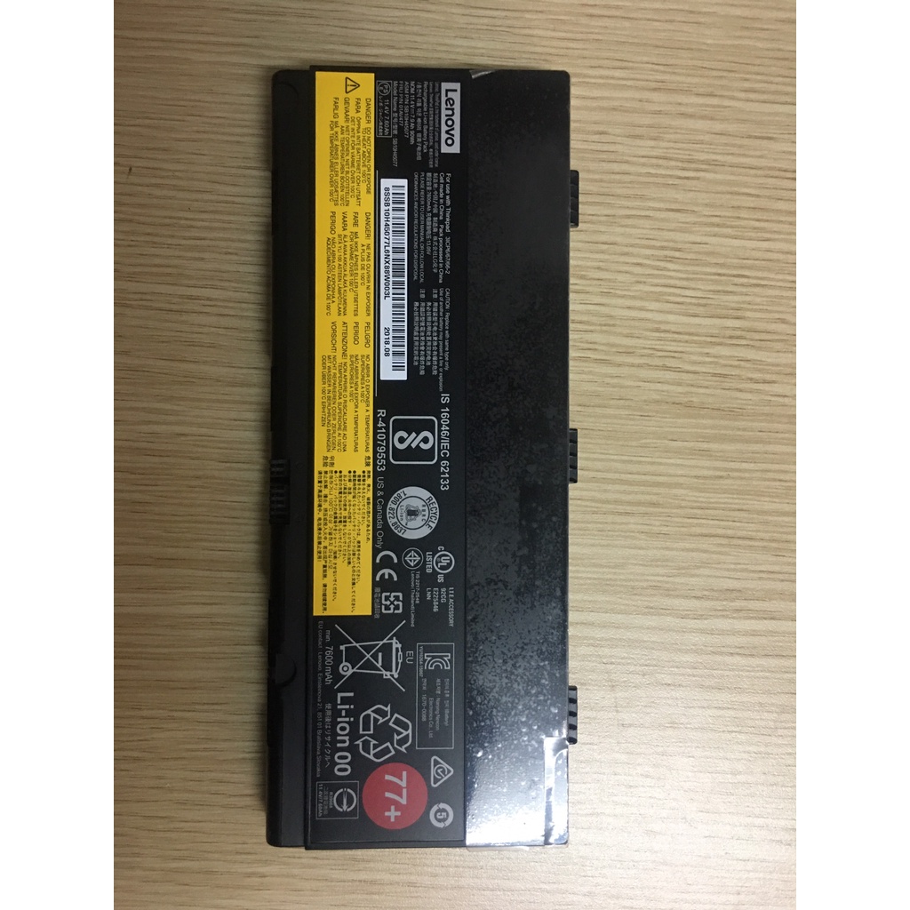 HÀNG ZIN  Pin Battery Laptop Lenovo Thinkpad P50 P51 P52 00NY493 00NY492 77+ Originals