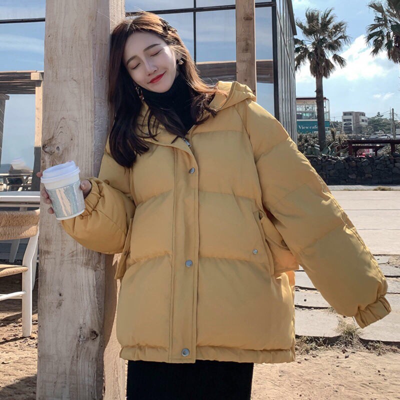 Áo khoác phao mũ béo Hàn Quốc săn sale