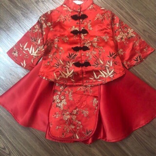 Sỉ bộ đỏ diện tết cho bé