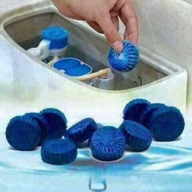 [freeship] Gói 10 viên tẩy bồn cầu