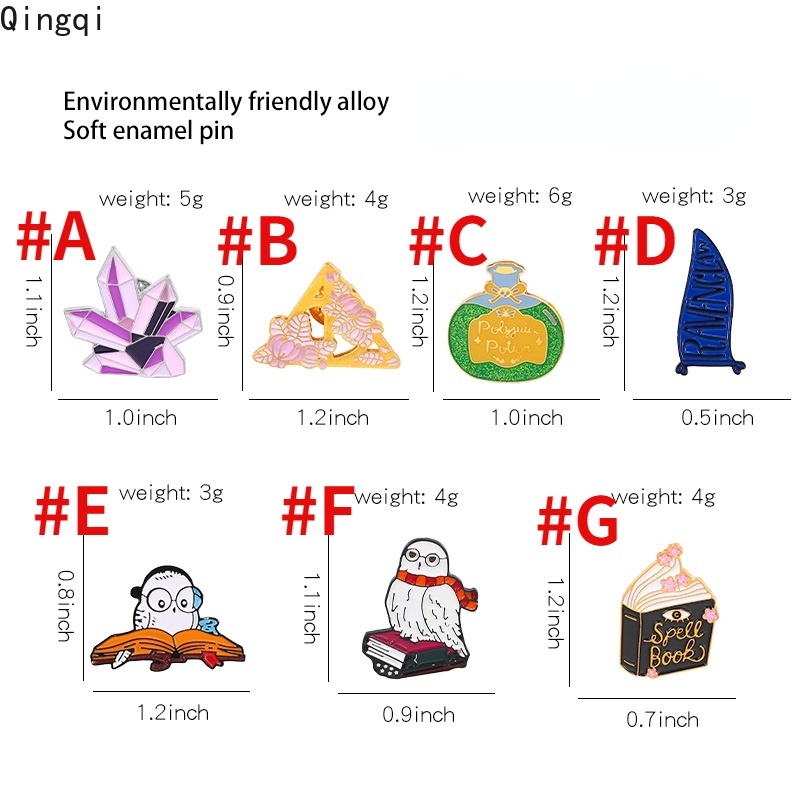 Ghim cài áo Miss Zoe hình chim cú/ lọ đáng yêu