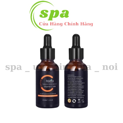 [Ảnh Thật – Clip thật] Serum Vitamin C Mabox 20% 30ml - Dưỡng Da