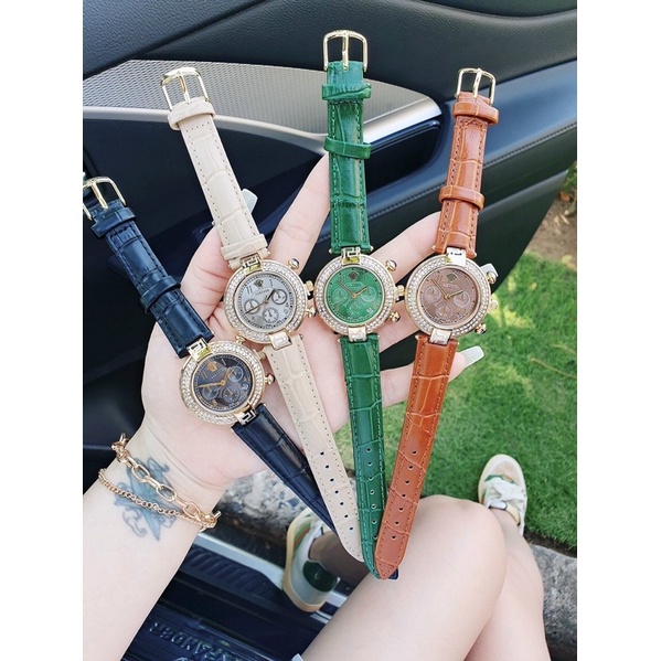 Đồng hồ Versace nữ dây da thời trang