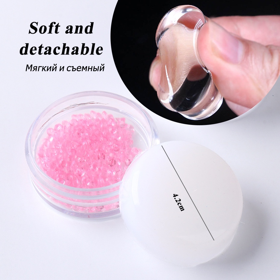 Dụng Cụ In Hình Móng Tay Chuyên Nghiệp Bằng Silicone Chất Lượng Cao