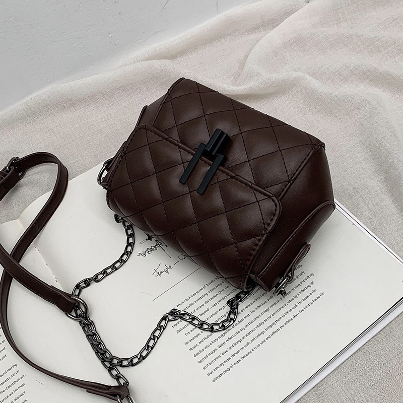 Túi Xách Nữ Đeo Chéo Da Mềm Hàng Chuẩn Quảng Châu