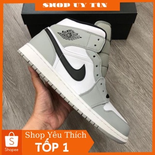 (FREESHIP+ẢNH THẬT)Giày 𝙟𝙤𝙧𝙙𝙖𝙣 1 xám cao cổ full box bill- dây phụ